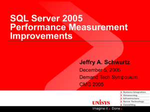 Understanding and Interpreting SQL Server Performance Counters