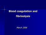 Coagulation