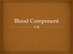 Blood Component