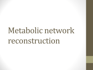 Network Reconstruction Slides