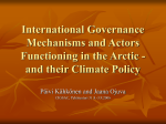 International governance mechanisms and actors