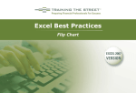 Excel Best Practices - Training The Street