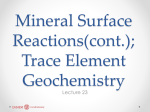 4550-15Lecture23 - Earth and Atmospheric Sciences