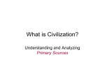 What is Civilization? - Hastings High School