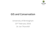 GIS and Conservation