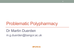 Polypharmacy, medicines optimisation and clinical decision support
