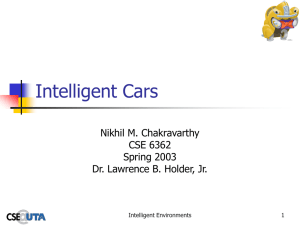 Intelligent Vehicles