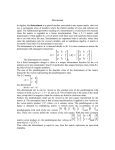 Determinant