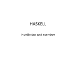 haskell - Piazza