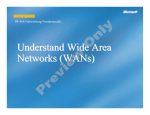 Understand Wide Area Networks (WANs)