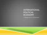 International Political Economy