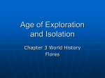 Age of Exploration and Isolation