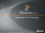 Business Intelligence Features in SharePoint 2010