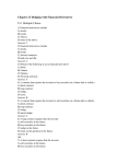 Chapter 23 Hedging with Financial Derivatives