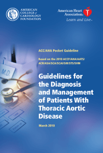 Guidelines for the Diagnosis and Management of Patients With