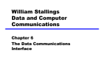 6. The Data Communications Interface