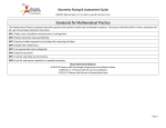 Standards for Mathematical Practice