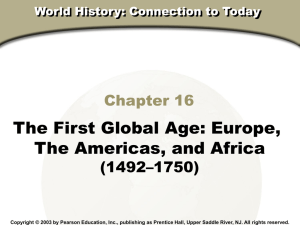 World History Connections to Today