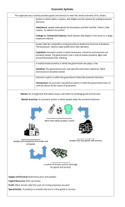 Economic Systems