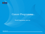 Work Programme 2012/13 - Central Cancer Network