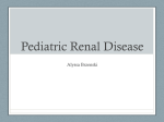 Pediatric Renal Disease