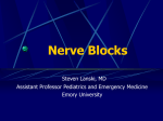 Nerve Blocks - Emory Department of Pediatrics