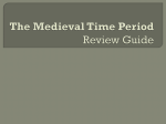Medieval Unit Review
