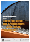 Classical Music and Architecture — A Historical Perspective