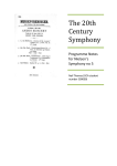 The 20th Century Symphony