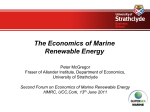 The Economics of Marine Renewable Energy