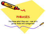 Appositive Phrases