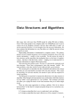 1 Data Structures and Algorithms