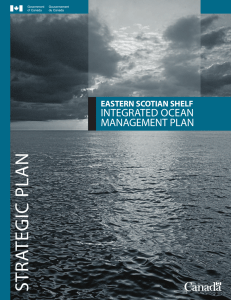 Eastern Scotian Shelf Integrated Ocean Management Plan