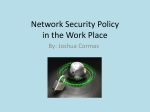 Network Security Policy in the Work Place