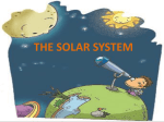 the solar system - Teaching Children