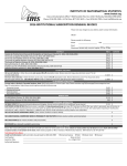 institute of mathematical statistics 2016 institutional subscription