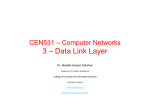 3 – Data Link Layer