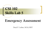 Primary Assessment - LSU School of Medicine