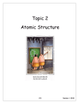 Topic 2 Atomic Structure File