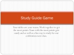 Study Guide Game