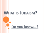 What is Judaism?