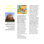 ANCIENT Rome travel guide