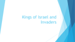 Kings of Israel and Invaders