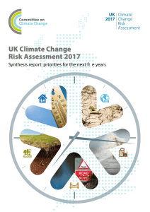 UK Climate Change Risk Assessment 2017 Synthesis Report
