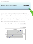 Risk Free Interest Rate Calculation