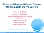 PPT File - Department of Geological and Atmospheric
