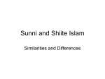 Sunni and Shiite Islam