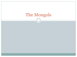 The Mongols file