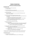 Module 10 Guided Notes The Nervous and Endocrine Systems