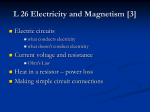 L26 - University of Iowa Physics